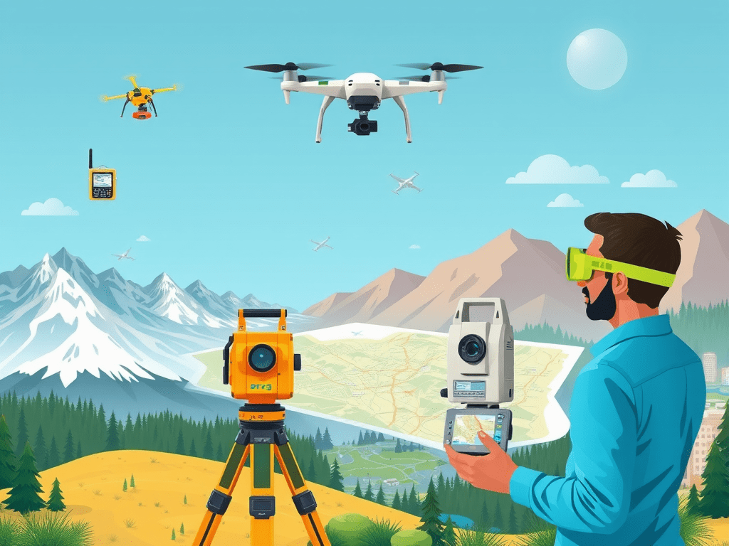 Công nghệ đo đạc hiện đại Bước tiến mới giúp người lao động trong lĩnh vực Trắc địa bản đồ làm việc hiệu quả hơn 1